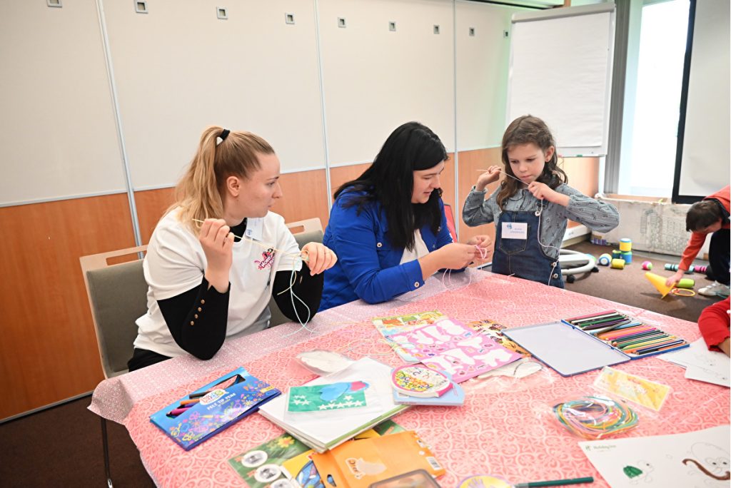 Photo lors d'un ateliers